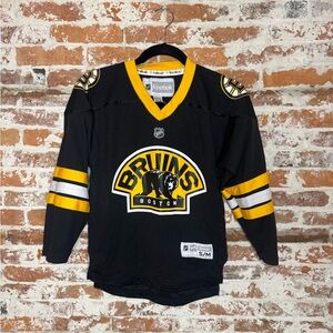 Reebok Kids Bear Bruins Jersey Excellent Condition S/M